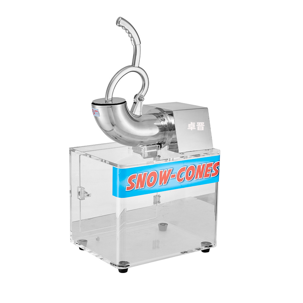 Snow Cone Shaved Ice Machine - 220V Commerciële Elektrische Sneeuwkegelmachine, geschaafde ijsmachine,