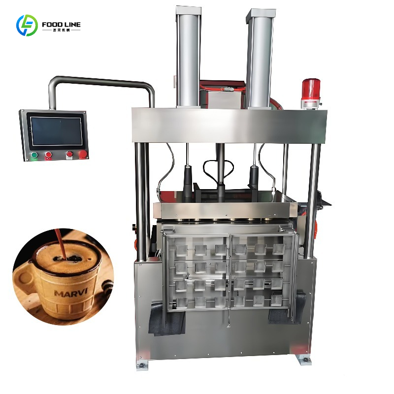 Commercial Waffle Cone Maker Ice Cream - Automatische ijshoorntjesmachine, suikerhoorntjesbakapparaat, commerciële wafelkoekenmachine, ijshoorntjesmachine
