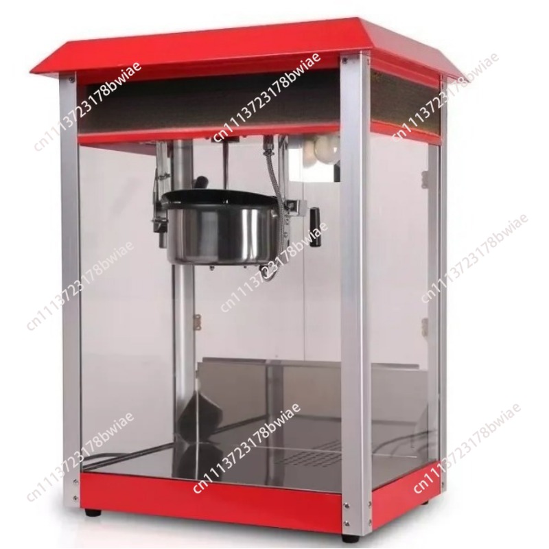 Commercial Popcorn Maker 8Oz - Rode Dak Commerciële Elektrische Popcornmachine 8oz