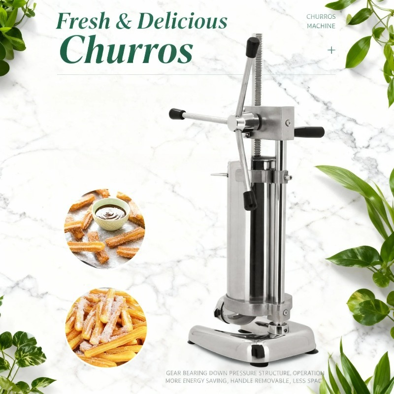 Churros Extruder Machine Manual - Industriële Churros-vuller, handmatige churro-deeg extruder met