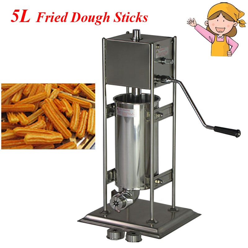 Churros Extruder Machine Manual - Commerciële elektrische verticale type Spanje Churros