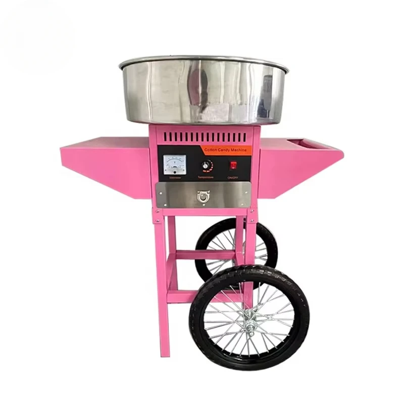 Commercial Cotton Candy Machine Cart - Grote Wagentje Suikerzijde Machine Commerciële Automatische
