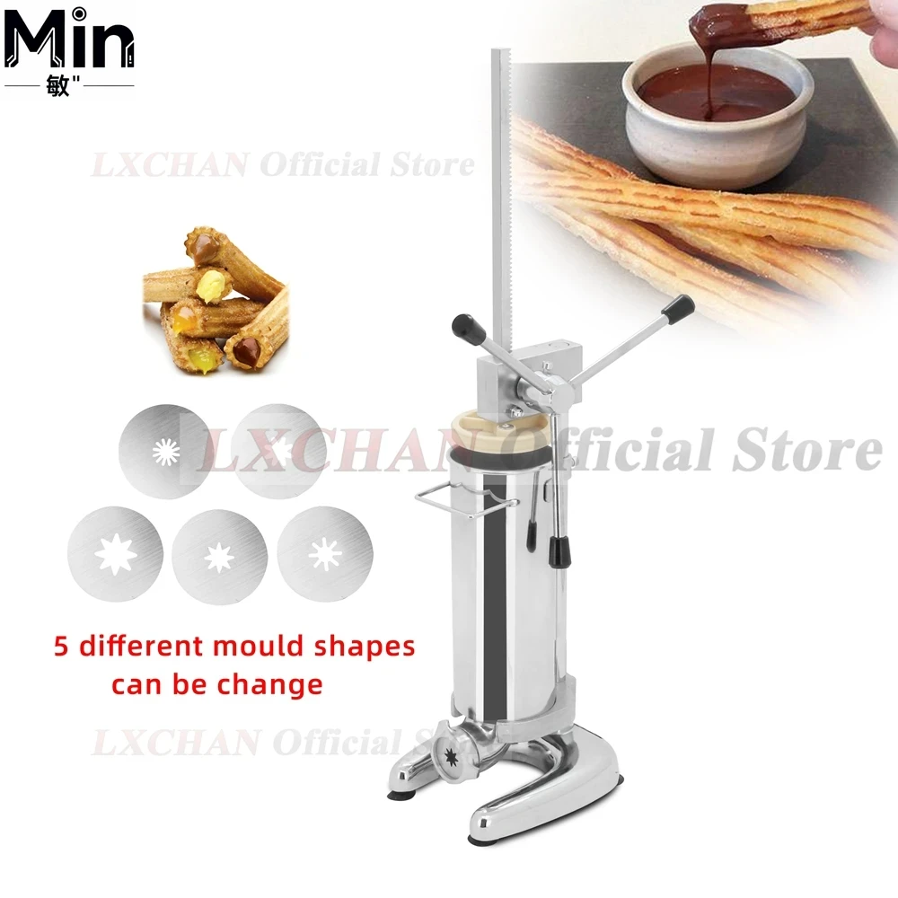 Churros Extruder Machine Manual - HomeWise 2L 3L Kleine Handmatige Spaanse