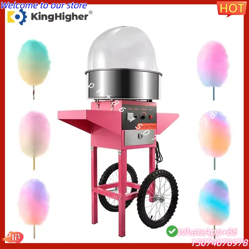 Professionele elektrische suik - Commercial Cotton Candy Machine Cart recensie en prijs
