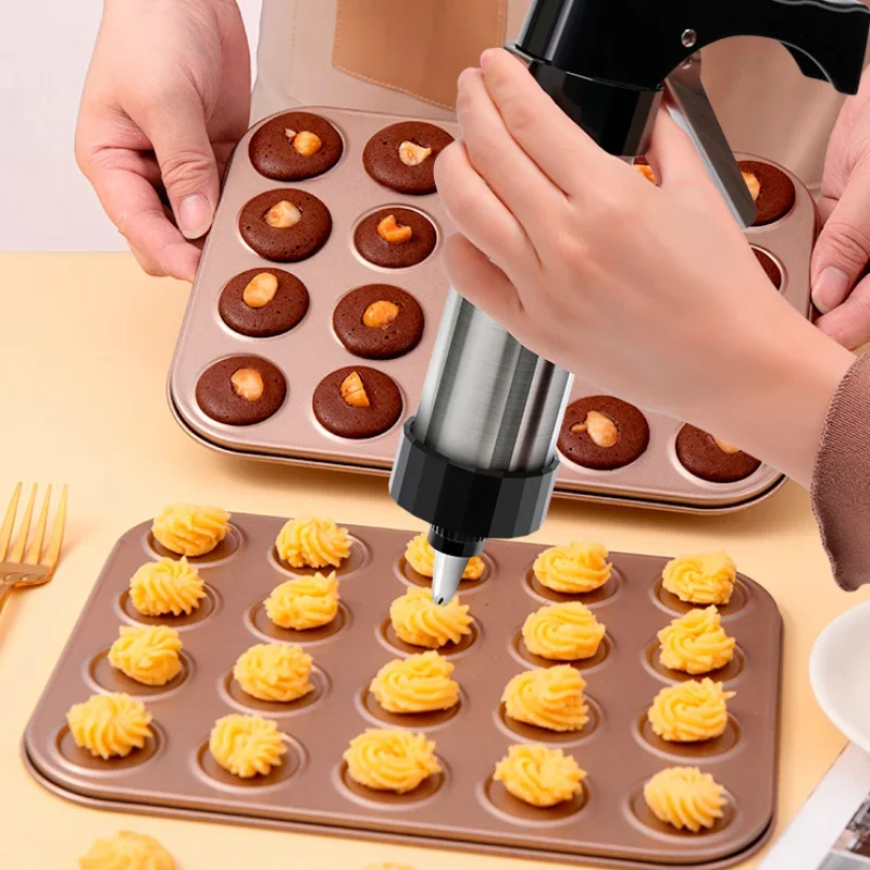 13 stks/set DIY Handleiding Co - Churros Extruder Machine Manual recensie en prijs