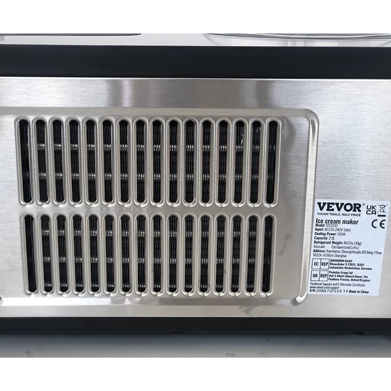 IJsmachine met ICE-compressor, - Commercial Waffle Cone Maker Ice Cream recensie en prijs
