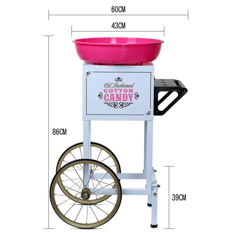 Suikerspin Machine Krachtige C - Commercial Cotton Candy Machine Cart recensie en prijs