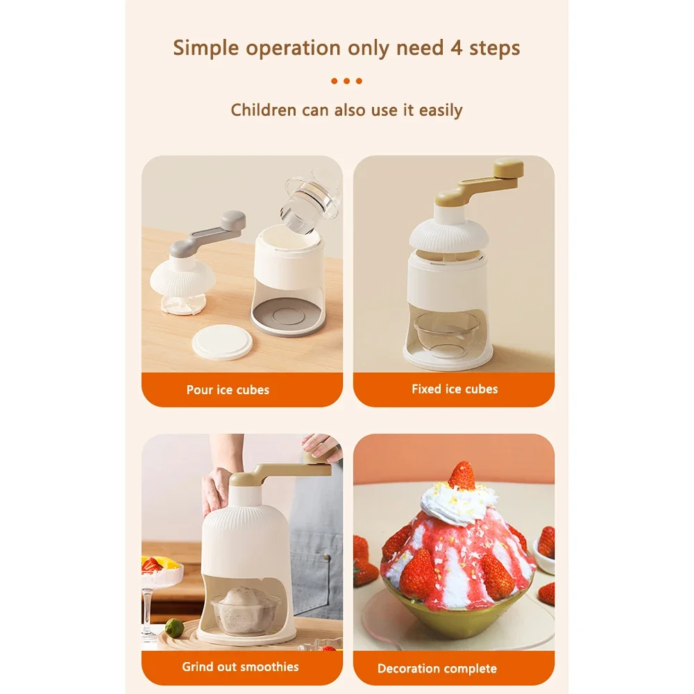 Handmatige ijsschaaf en sneeuw - Snow Cone Shaved Ice Machine recensie en prijs