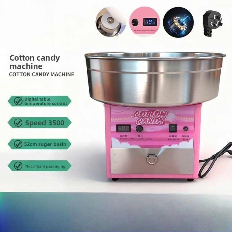 Suikerspinmachine, commerciële - Commercial Cotton Candy Machine Cart recensie en prijs