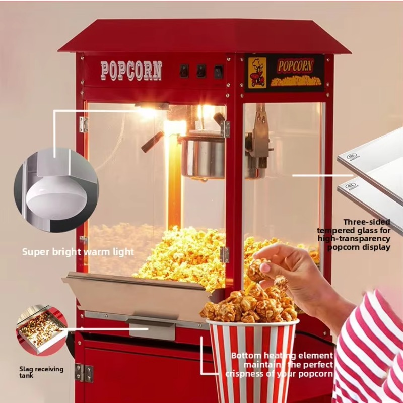 Elektrische popcornmachine, 8o - Commercial Popcorn Maker 8Oz recensie en prijs