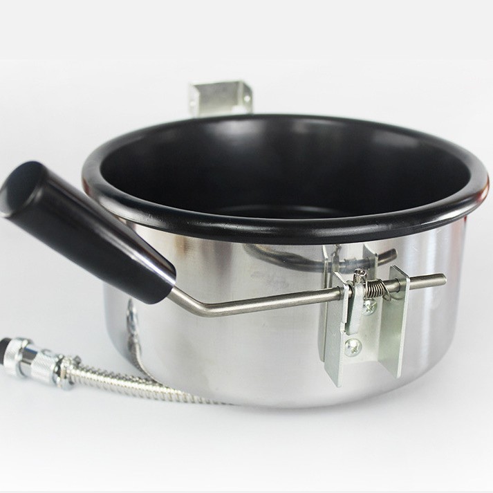 8oz Popcornketelpan met antiaa - Commercial Popcorn Maker 8Oz recensie en prijs
