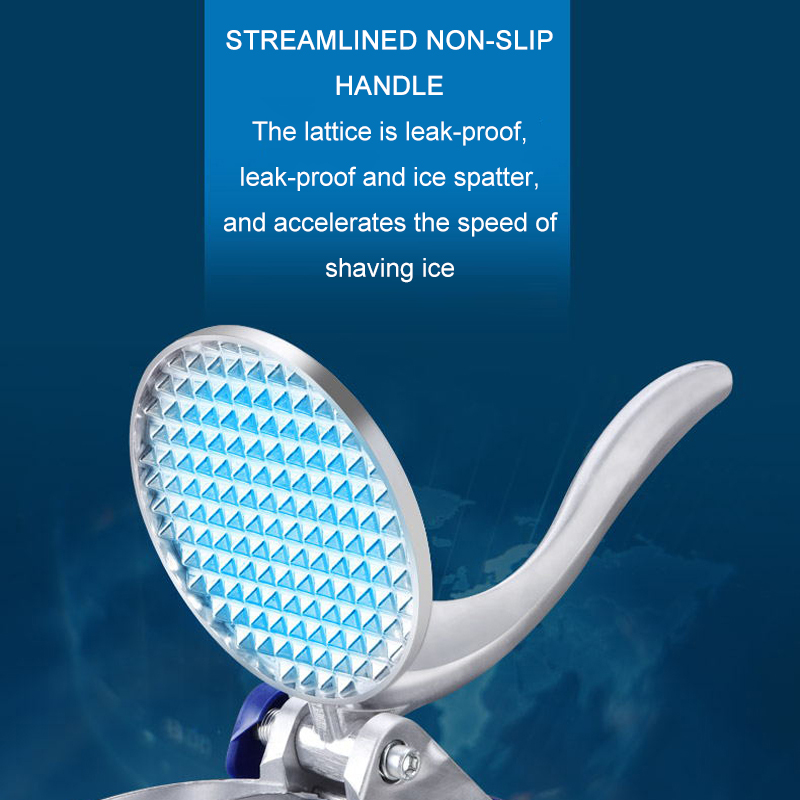 IJsscheerapparaat Voorkom spat - Snow Cone Shaved Ice Machine recensie en prijs