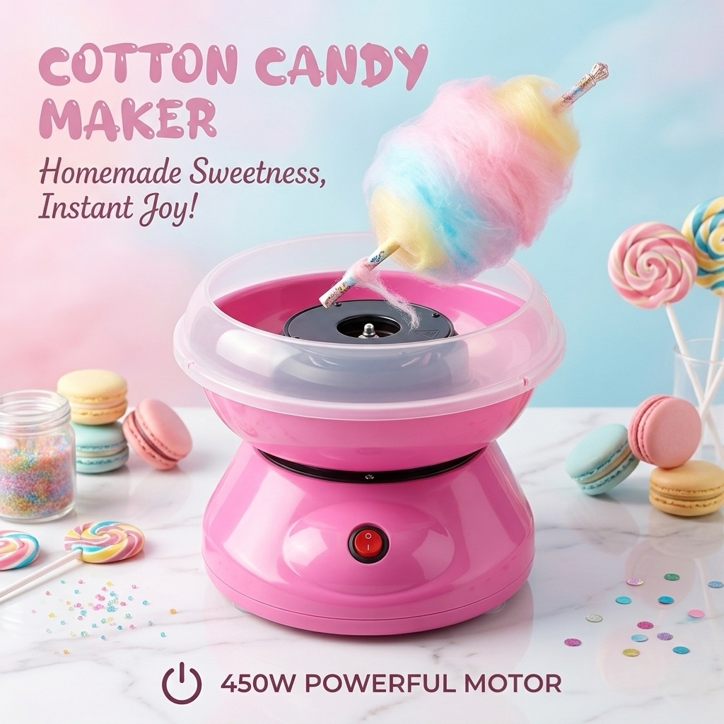 Compacte 450W Suikergoedmachin - Cotton Candy Machine Heating Element recensie en prijs