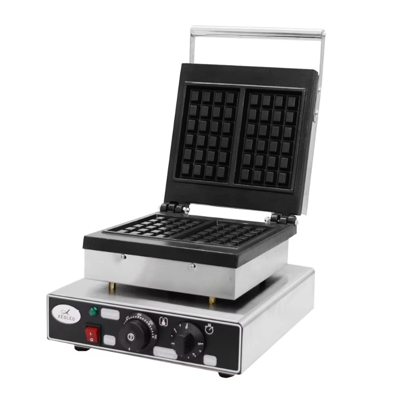 Commerciële dubbele wafeltjesm - Commercial Waffle Cone Maker Ice Cream recensie en prijs