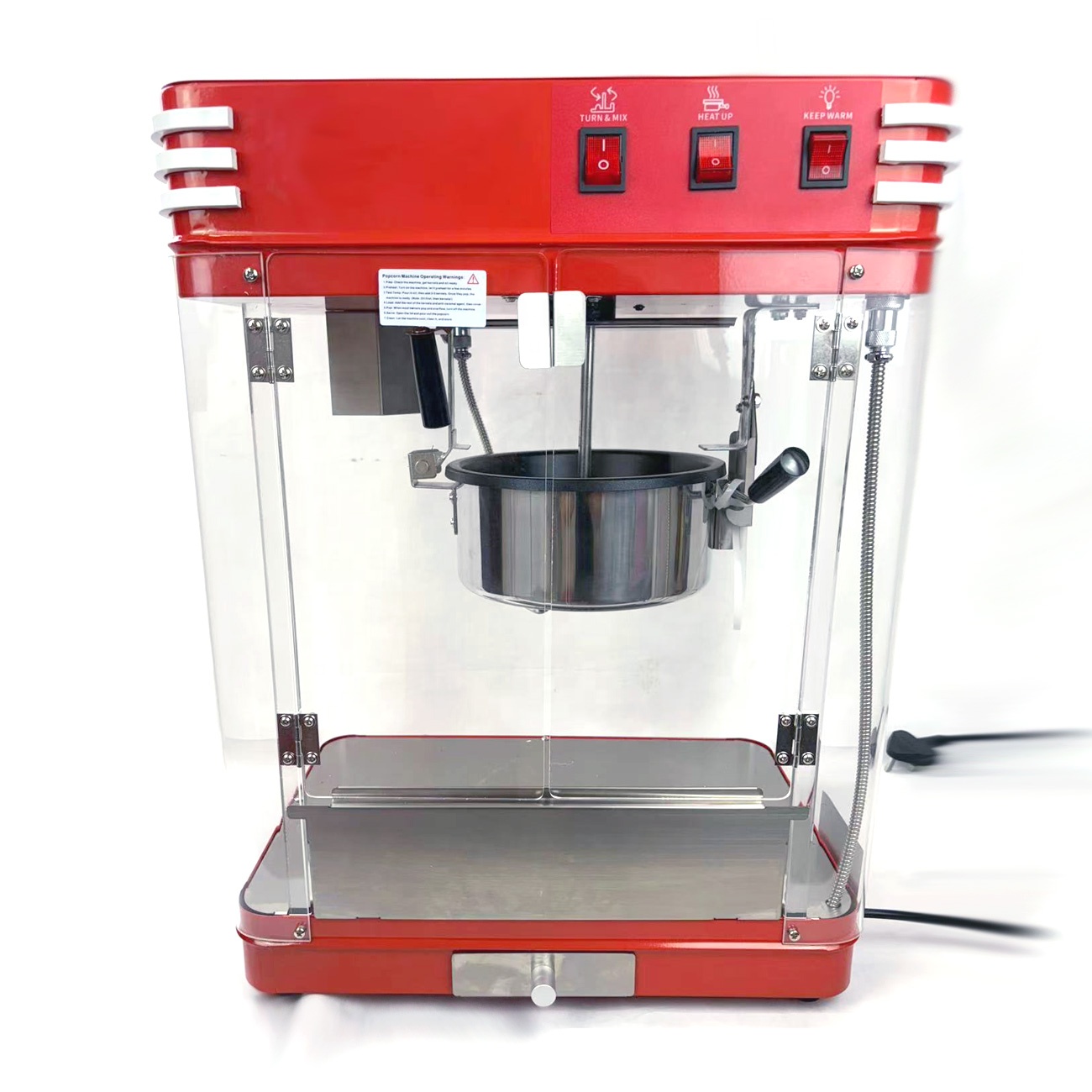 Commerciële Popcornmachine met - Commercial Popcorn Maker 8Oz recensie en prijs