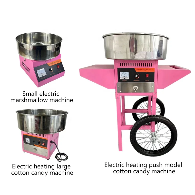 Grote Wagentje Suikerzijde Mac - Commercial Cotton Candy Machine Cart recensie en prijs