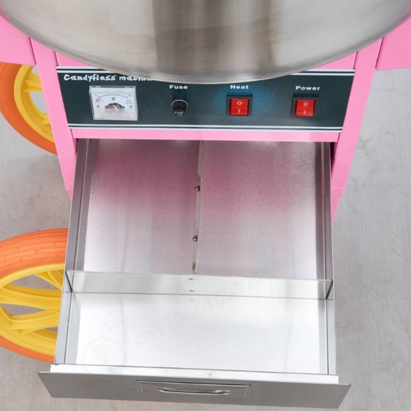 Mobiele suikerspinautomaat met - Commercial Cotton Candy Machine Cart recensie en prijs