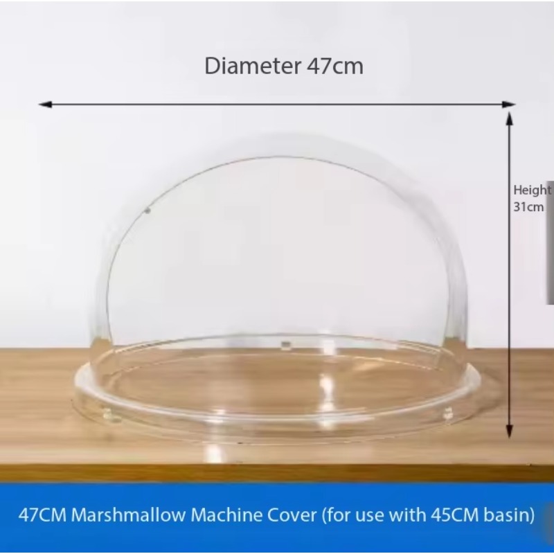 Commerciële katoenpoedermachin - Cotton Candy Maker With Cover Shield recensie en prijs