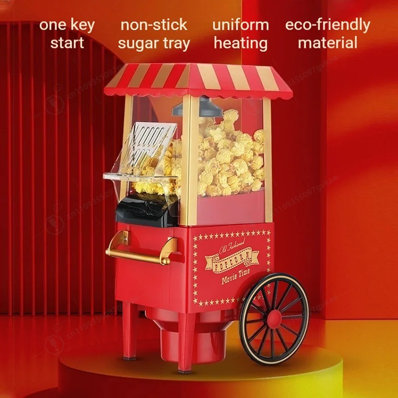 Popcornmachine in vintage stij - Popcorn Machine Cart Vintage Style recensie en prijs