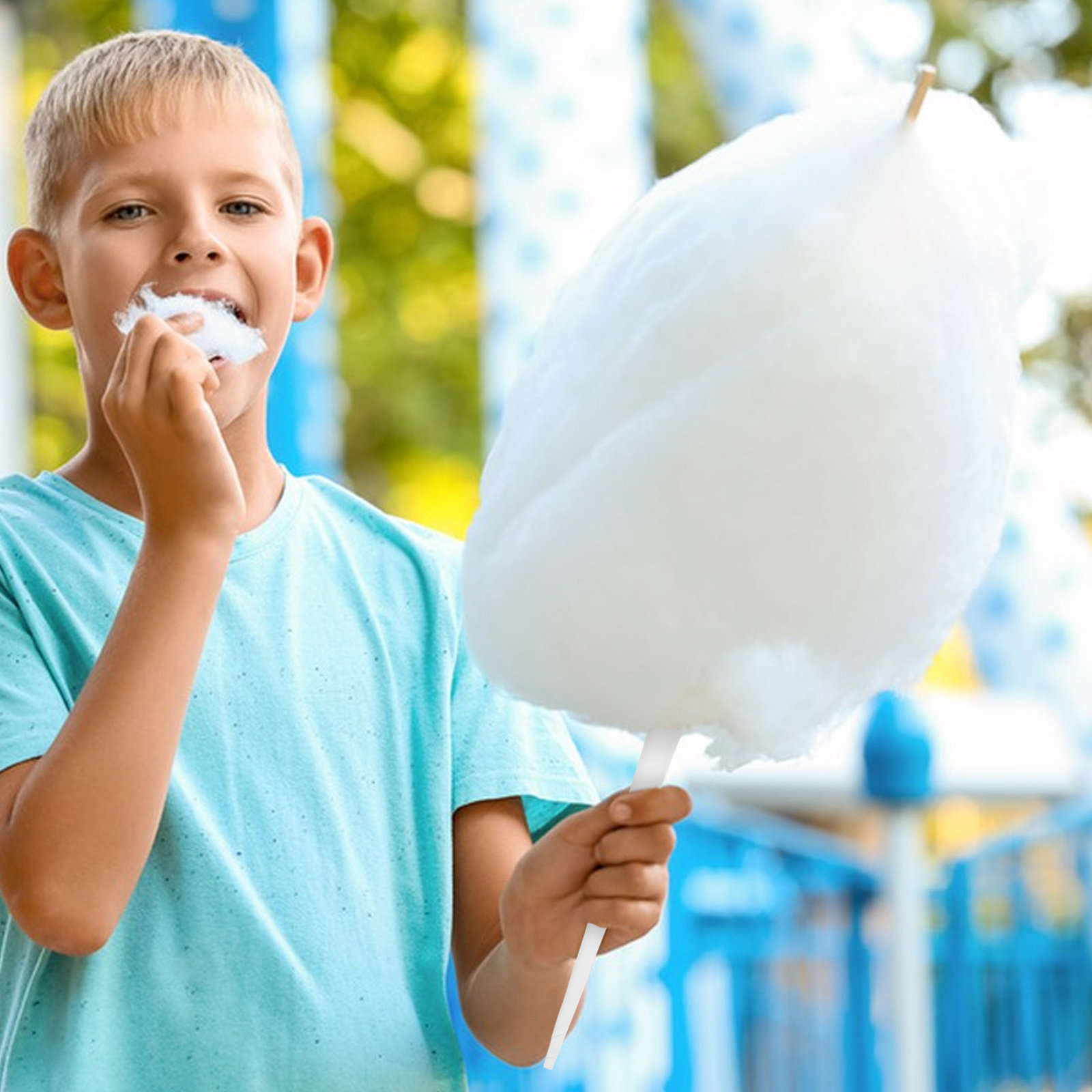 20 stuks katoenpoederstokjes,  - Cotton Candy Cones Paper Sticks recensie en prijs