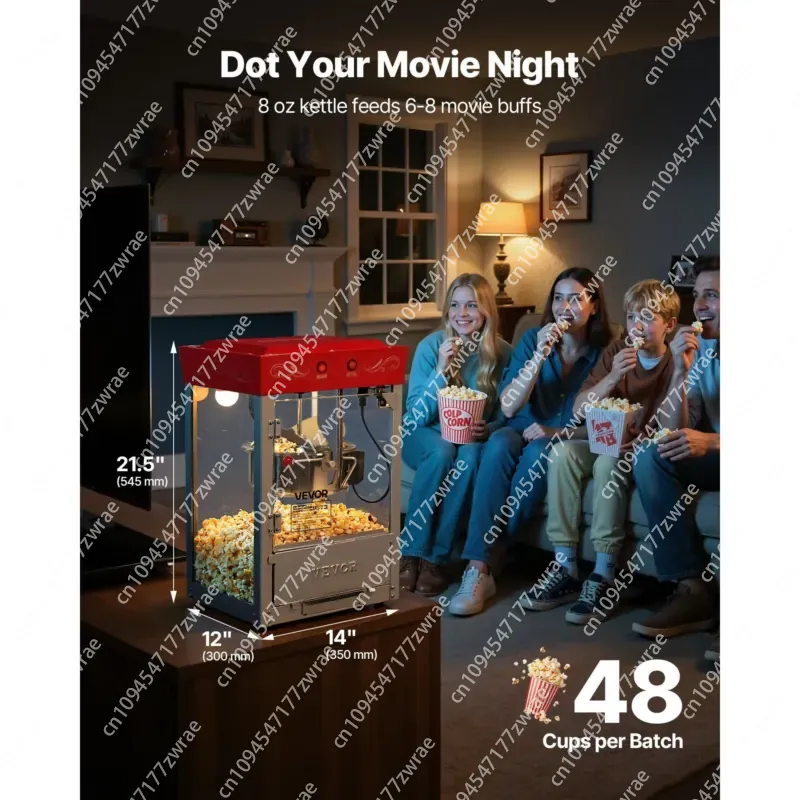 Commerciële 8 Oz roestvrijstal - Commercial Popcorn Maker 8Oz recensie en prijs