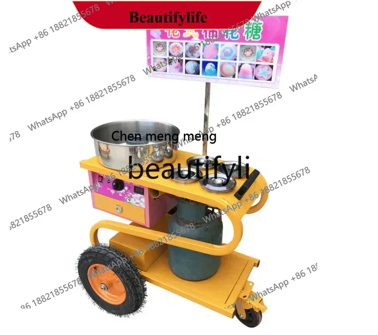 Suikerspinmachine kraam met au - Commercial Cotton Candy Machine Cart recensie en prijs