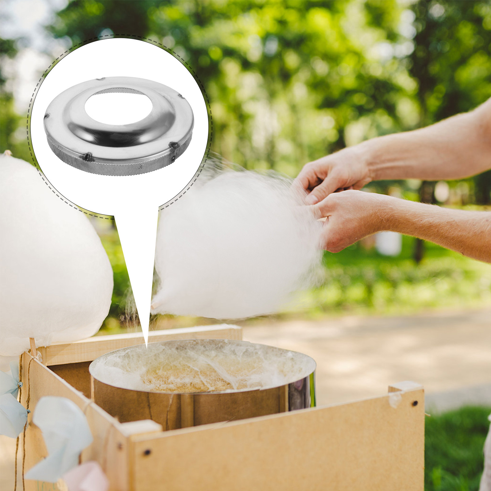 Afdekzeil van gaas voor suiker - Floss Candy Sugar Spinner Machine recensie en prijs
