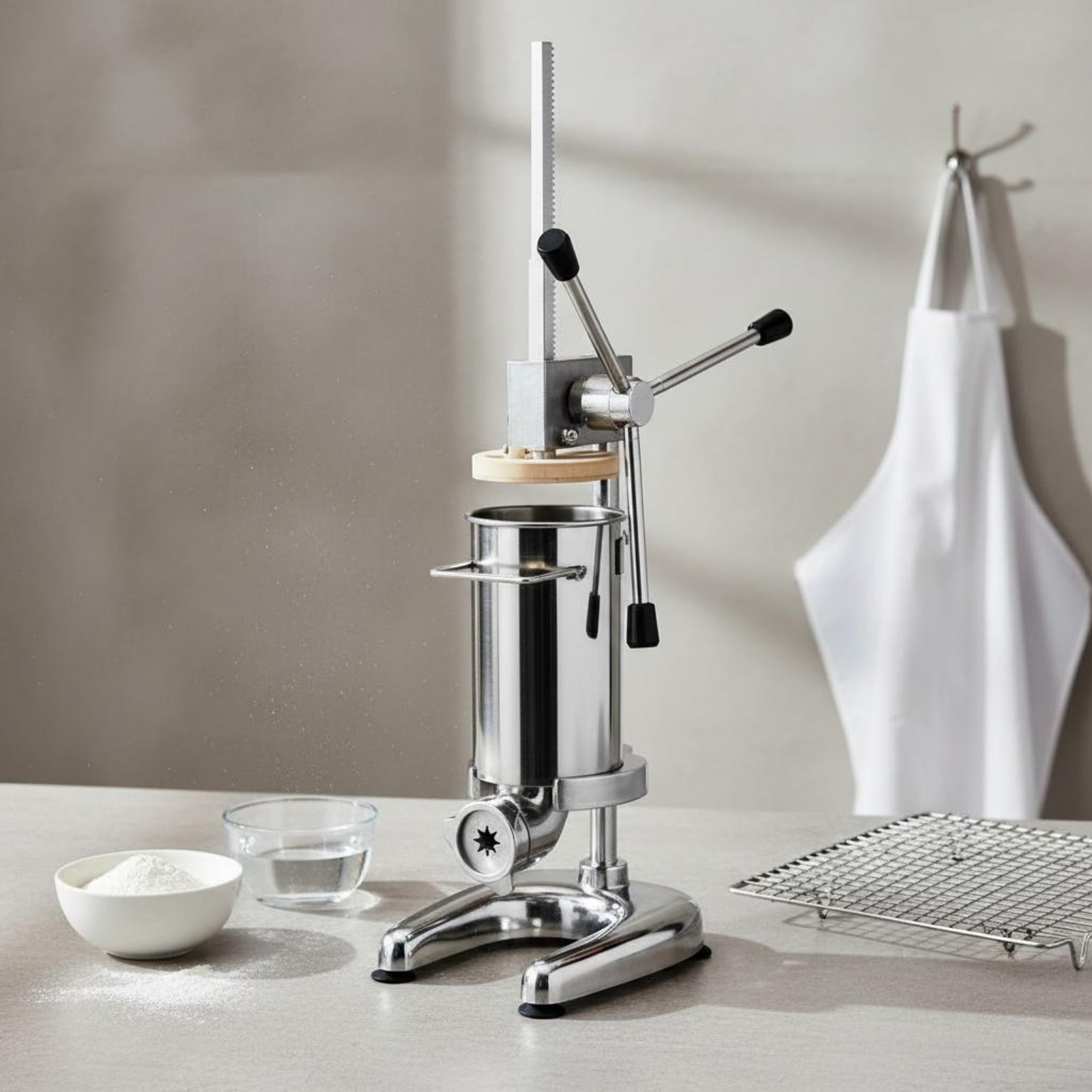 Churros-extruder, makkelijk te - Churros Extruder Machine Manual recensie en prijs